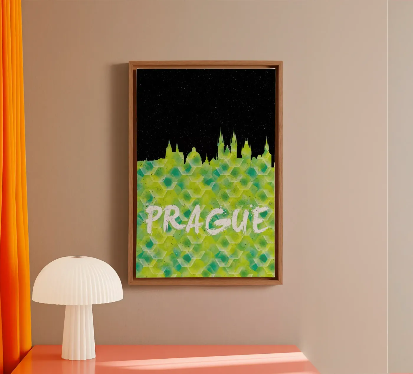 Prague canvas by Danny Ivan