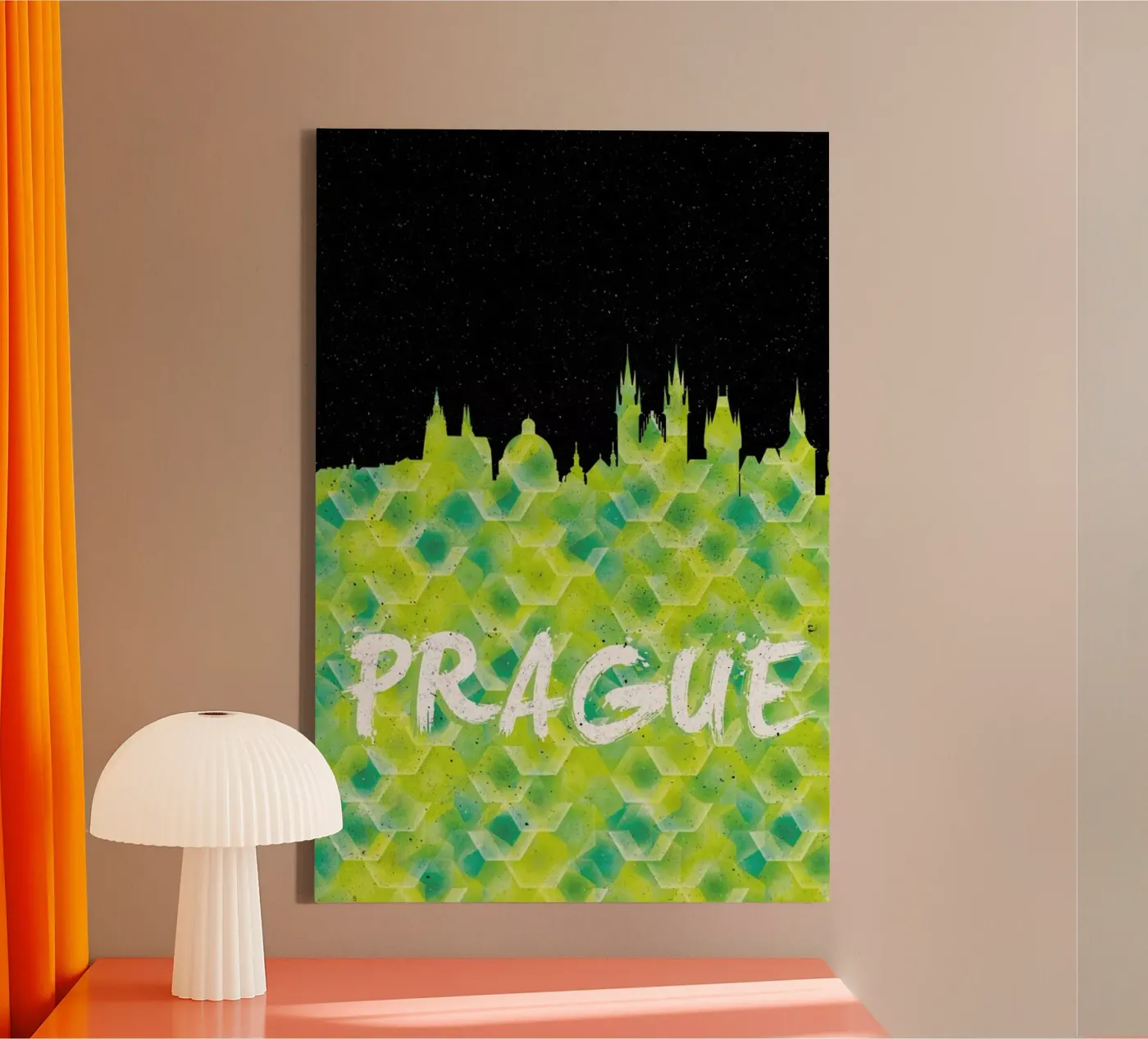 Prague canvas by Danny Ivan