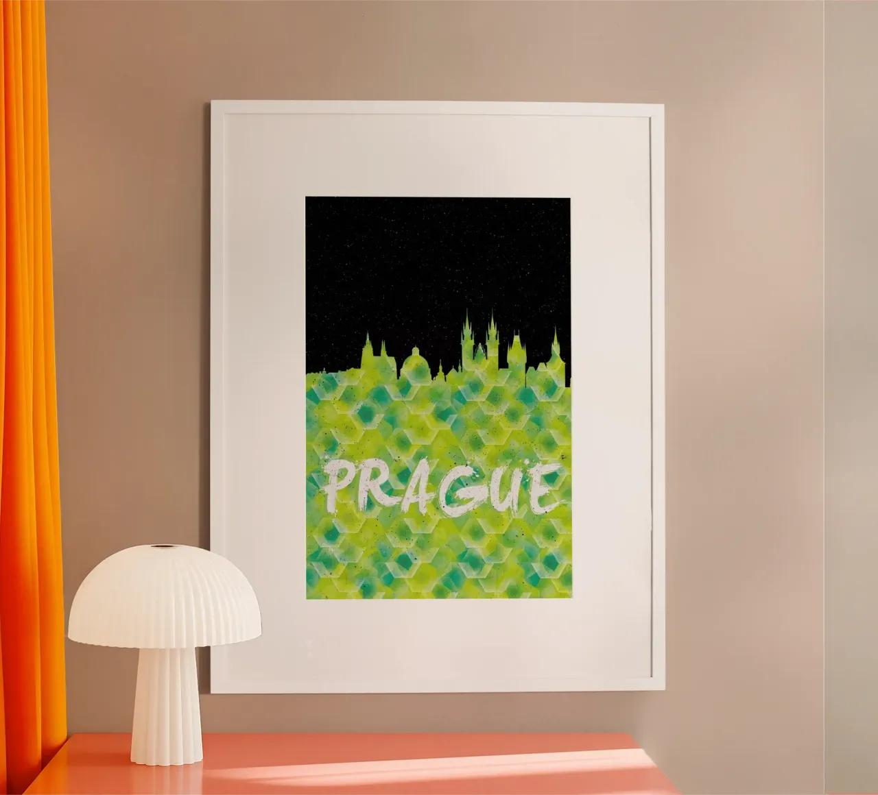 Prague poster by Danny Ivan