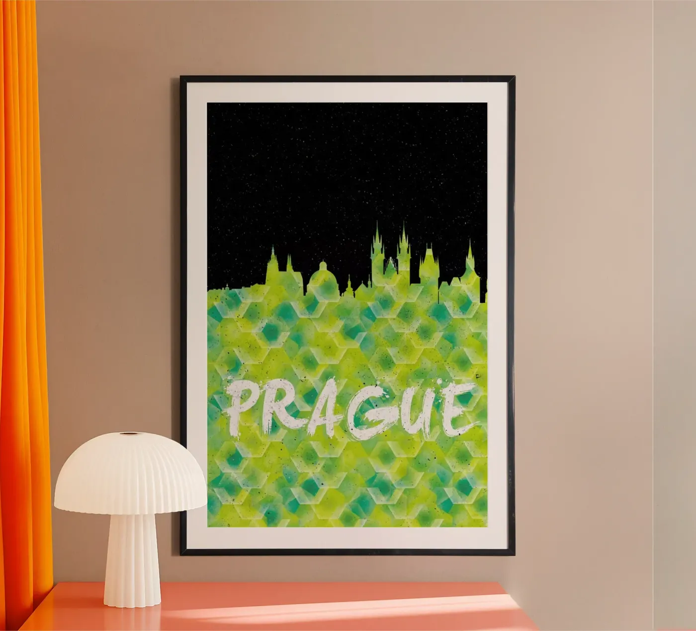 Prague Poster von Danny Ivan