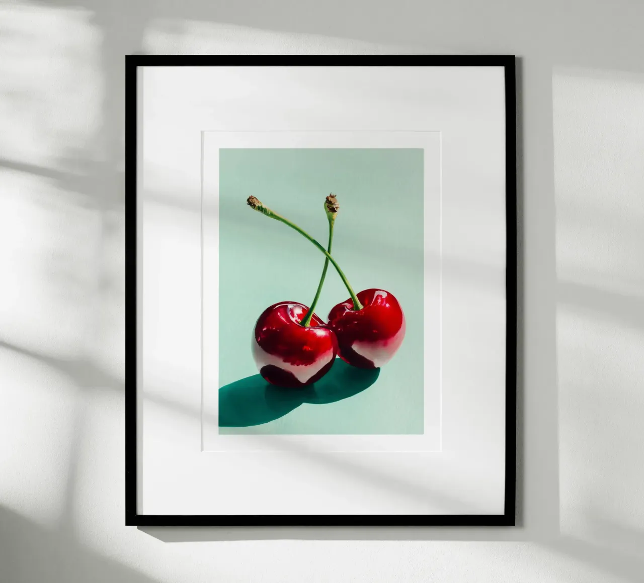 Cherry Duo poster by Spice & Spoon Studio