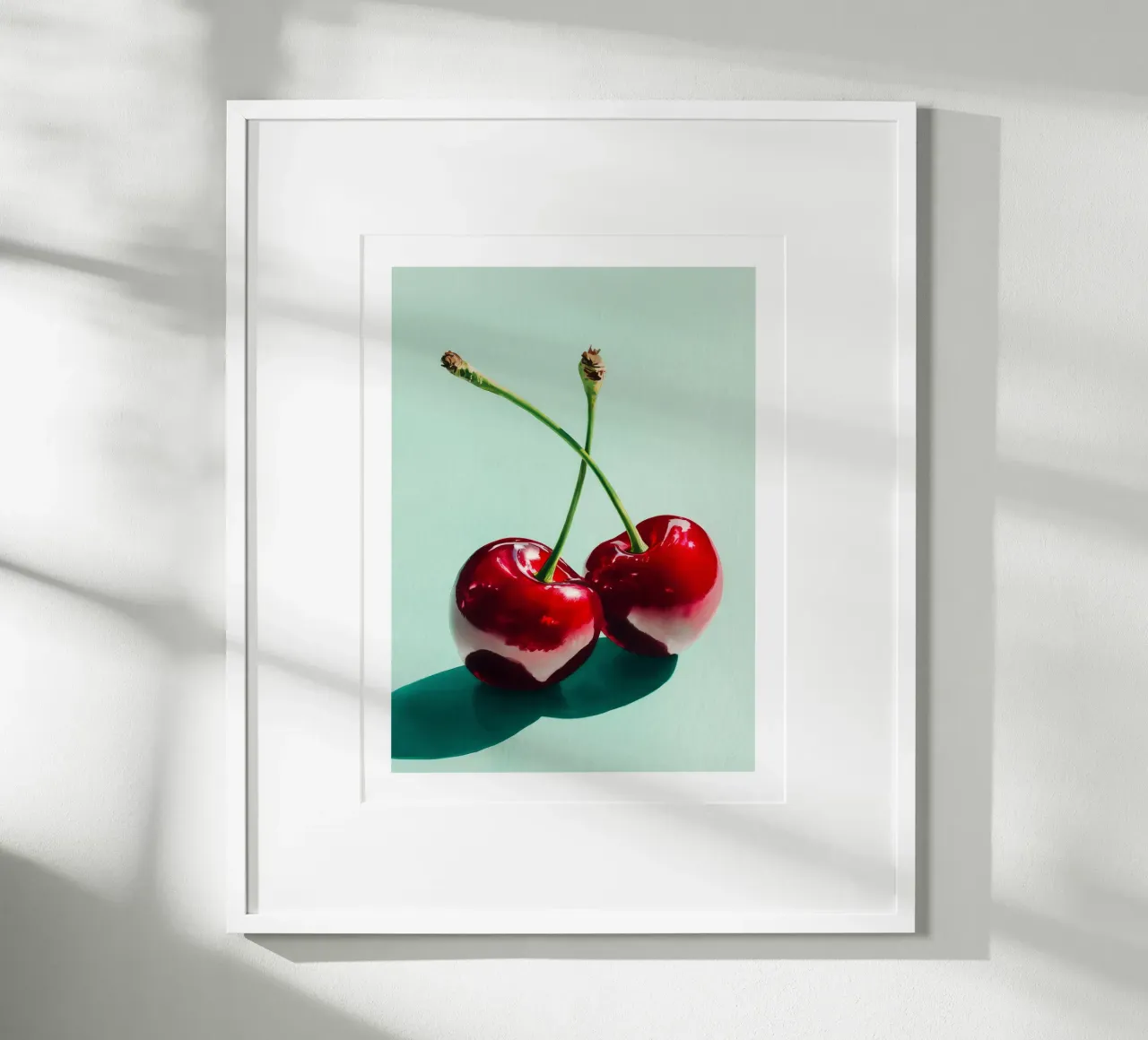 Cherry Duo poster by Spice & Spoon Studio