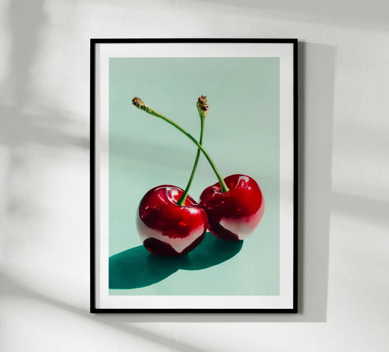 Cherry Duo poster by Spice & Spoon Studio