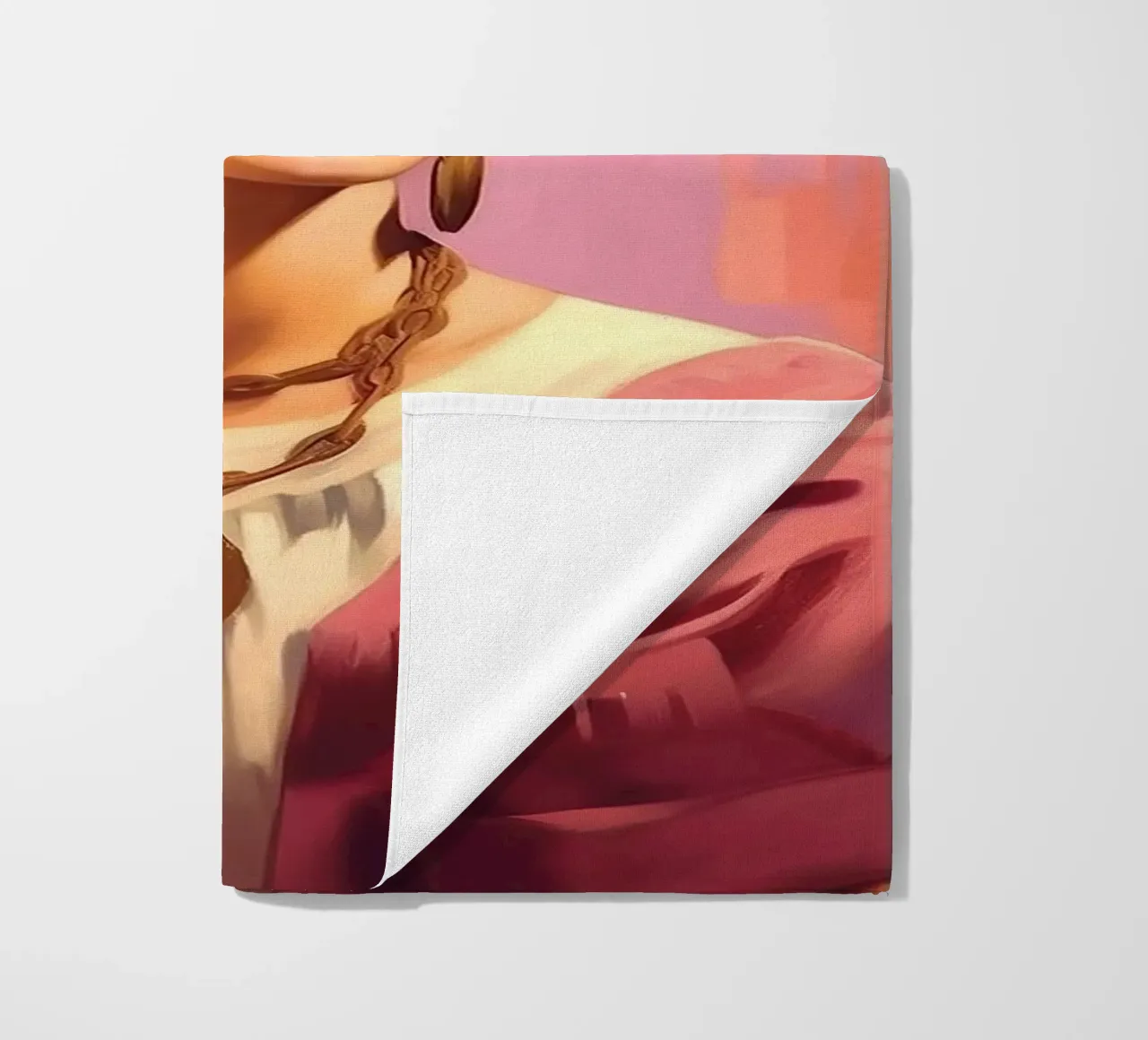 Frida Kahlo "Unyielding Spirit" beach towel by Fantasias Florales