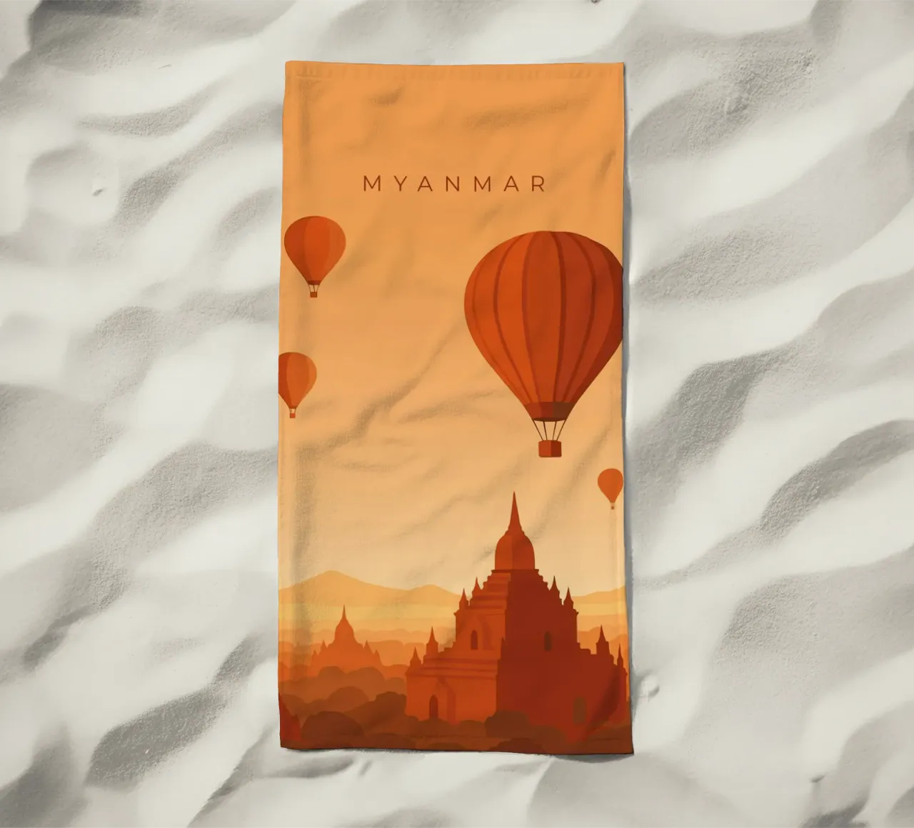 Myanmar telo mare da minimalist designs