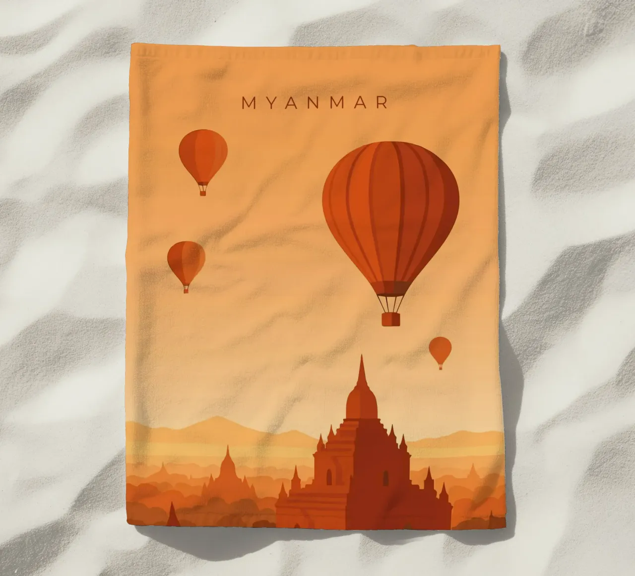 Myanmar telo mare da minimalist designs