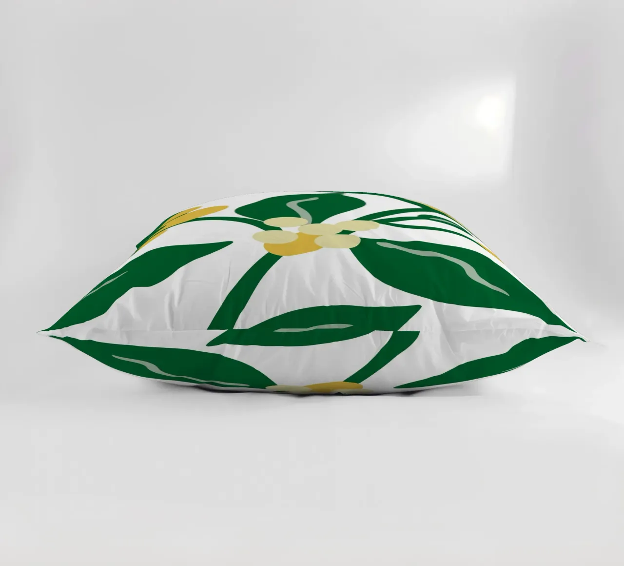 Sfondo con tema floreale fresco cuscino da SPECIAL FLOWER PATTERNS