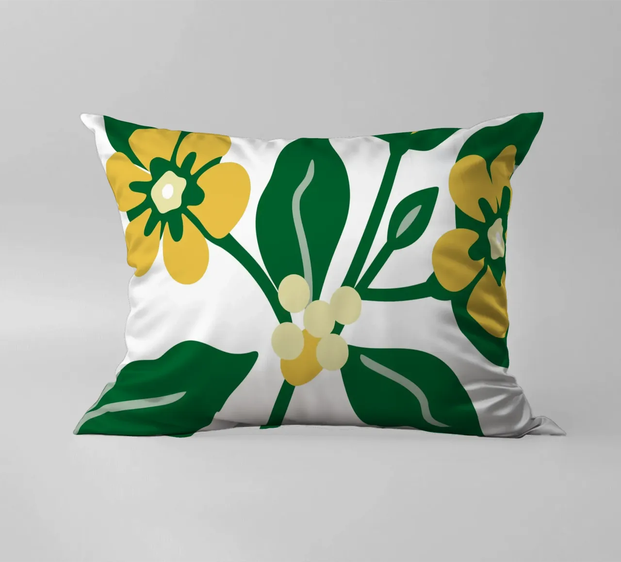 Sfondo con tema floreale fresco cuscino da SPECIAL FLOWER PATTERNS