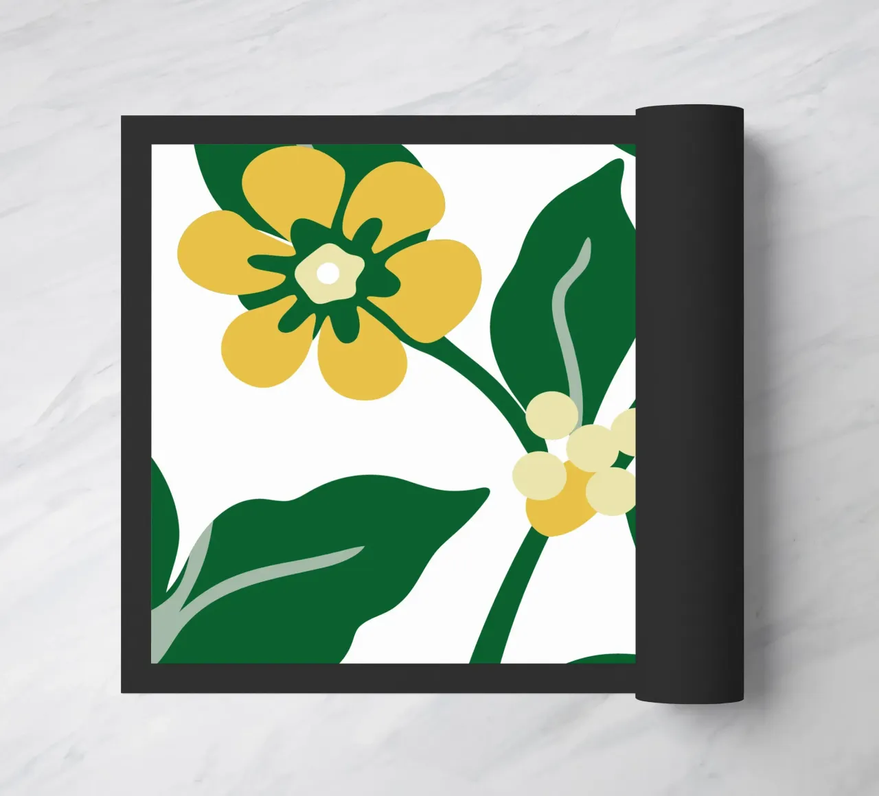 Sfondo con tema floreale fresco zerbino da SPECIAL FLOWER PATTERNS