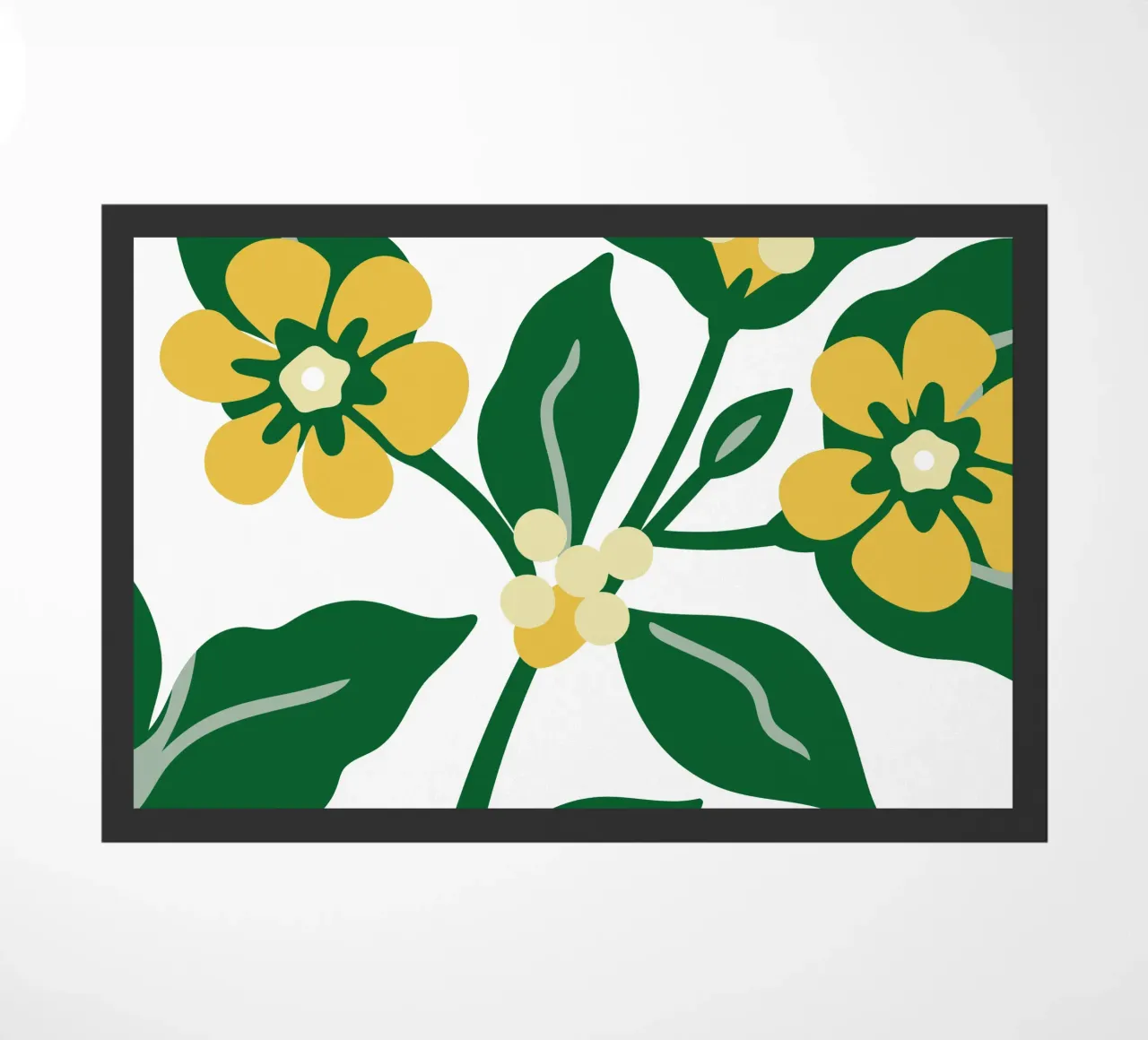 Sfondo con tema floreale fresco zerbino da SPECIAL FLOWER PATTERNS