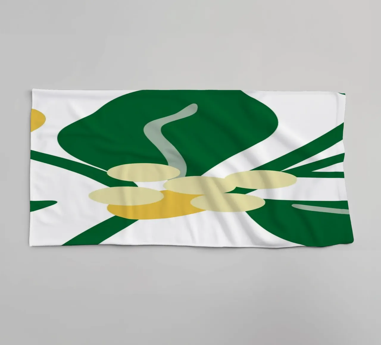 Sfondo con tema floreale fresco asciugamano da bagno da SPECIAL FLOWER PATTERNS