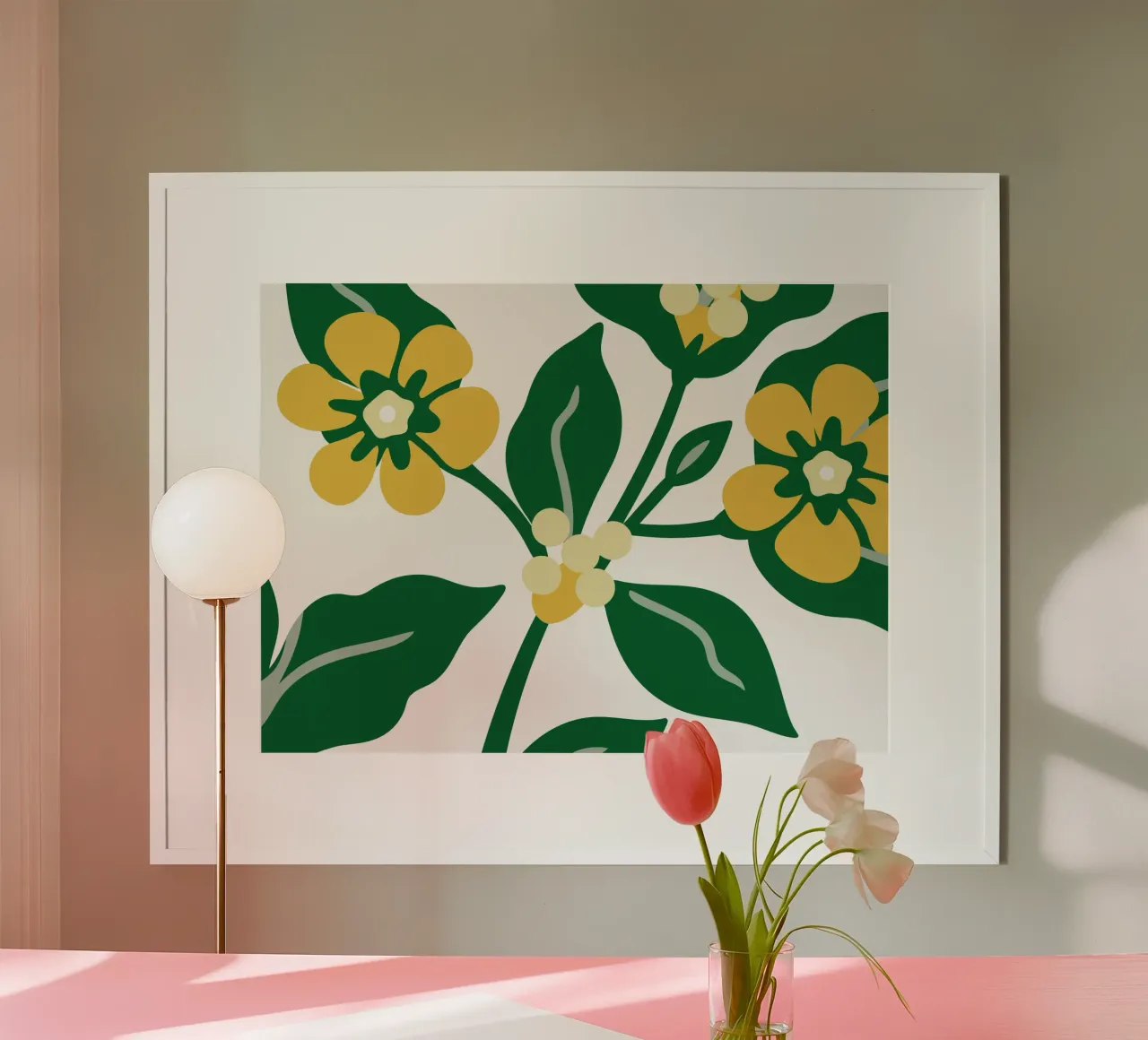 Sfondo con tema floreale fresco carta hahnemühle da SPECIAL FLOWER PATTERNS