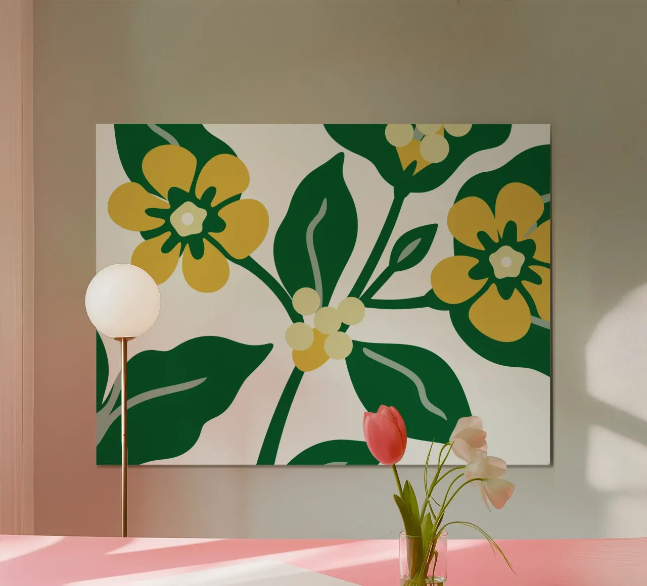 Sfondo con tema floreale fresco carta hahnemühle da SPECIAL FLOWER PATTERNS