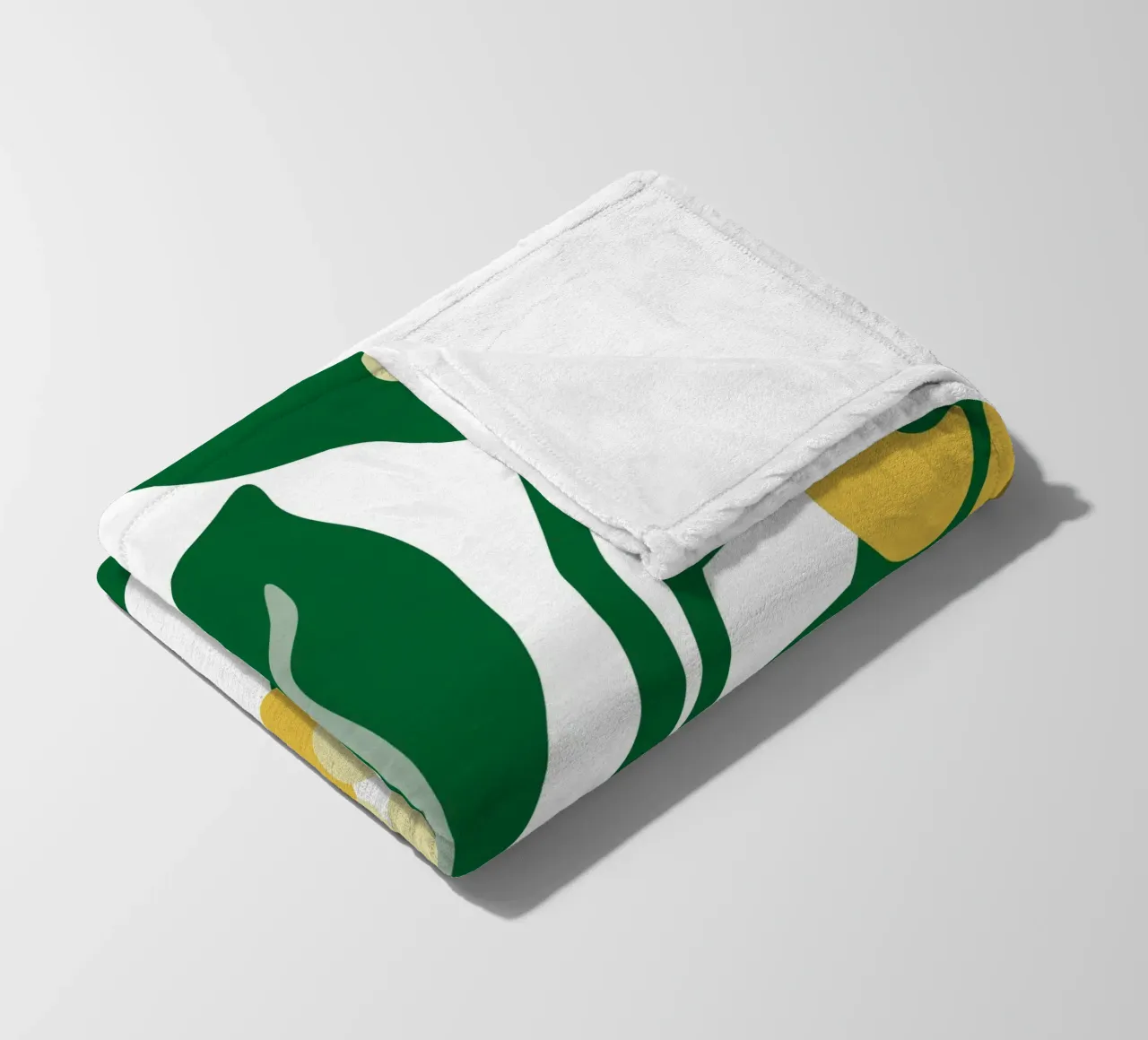 Sfondo con tema floreale fresco coperta in pile da SPECIAL FLOWER PATTERNS