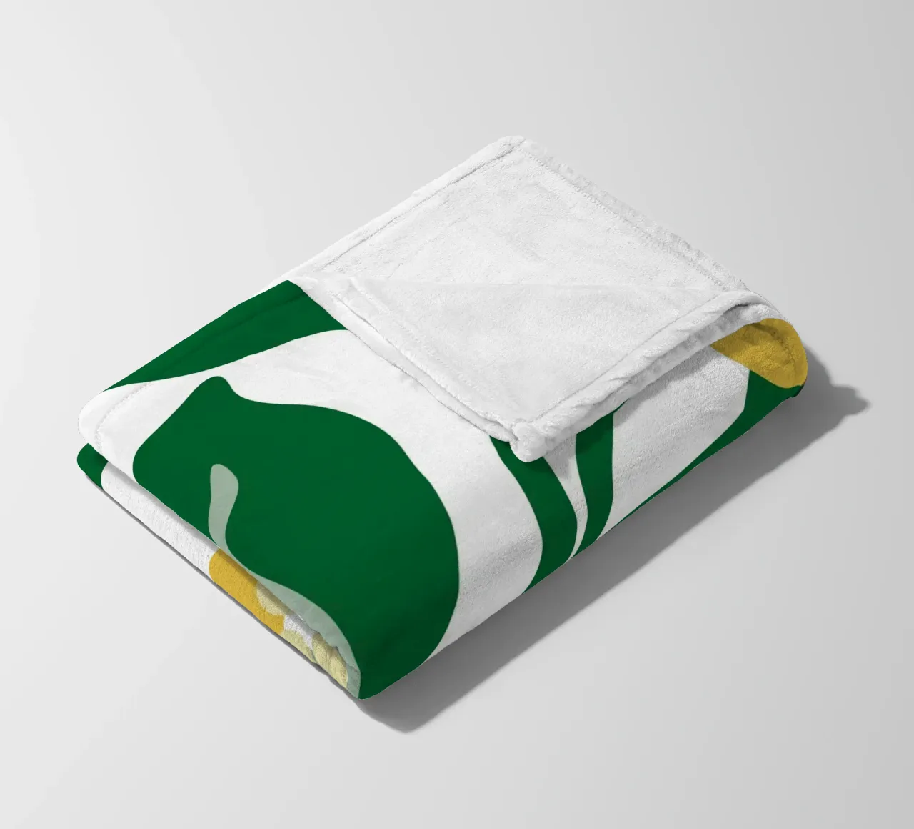 Sfondo con tema floreale fresco coperta in pile da SPECIAL FLOWER PATTERNS