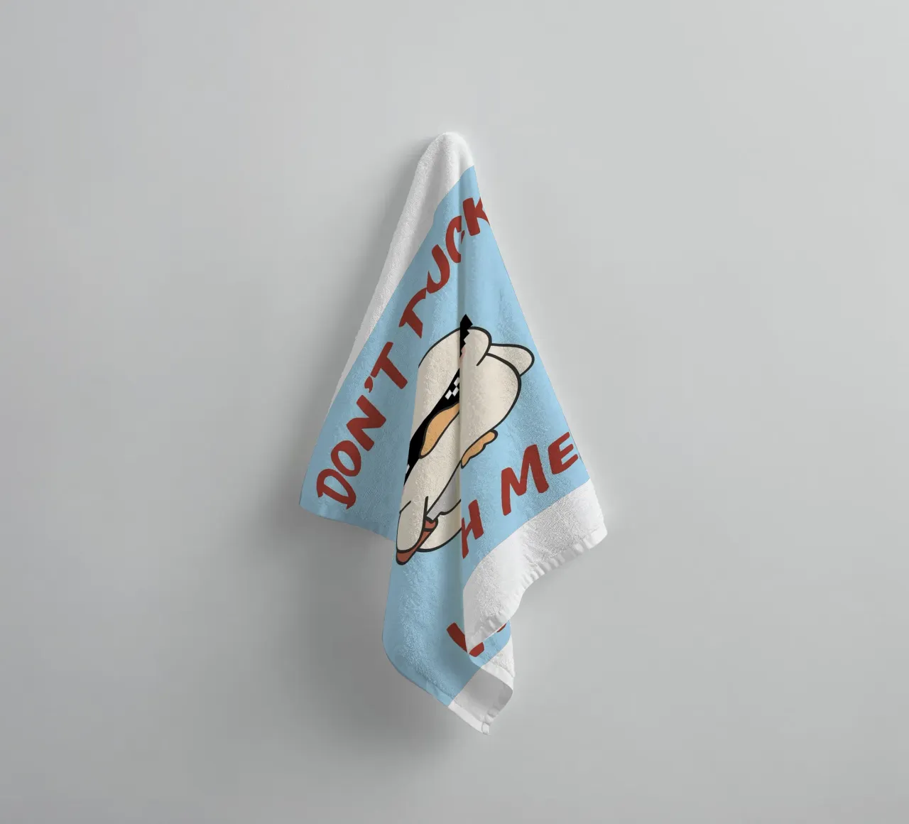 dont duck with me towel by zaidza