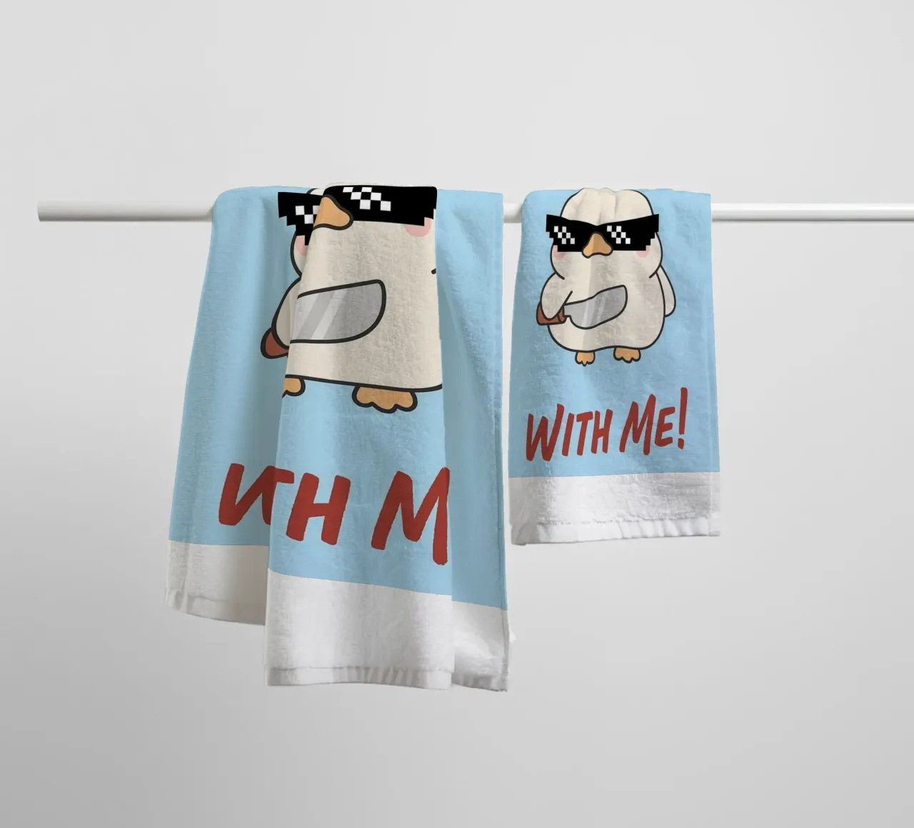 dont duck with me towel by zaidza