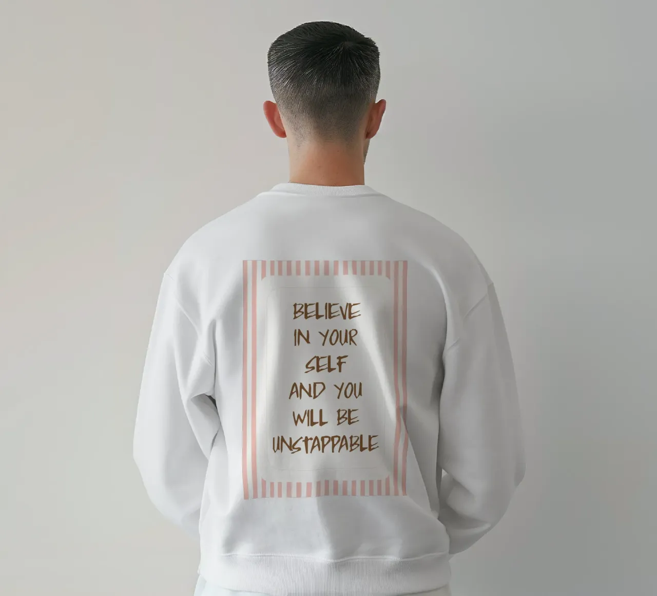 credere in se stessi felpa da zaidza