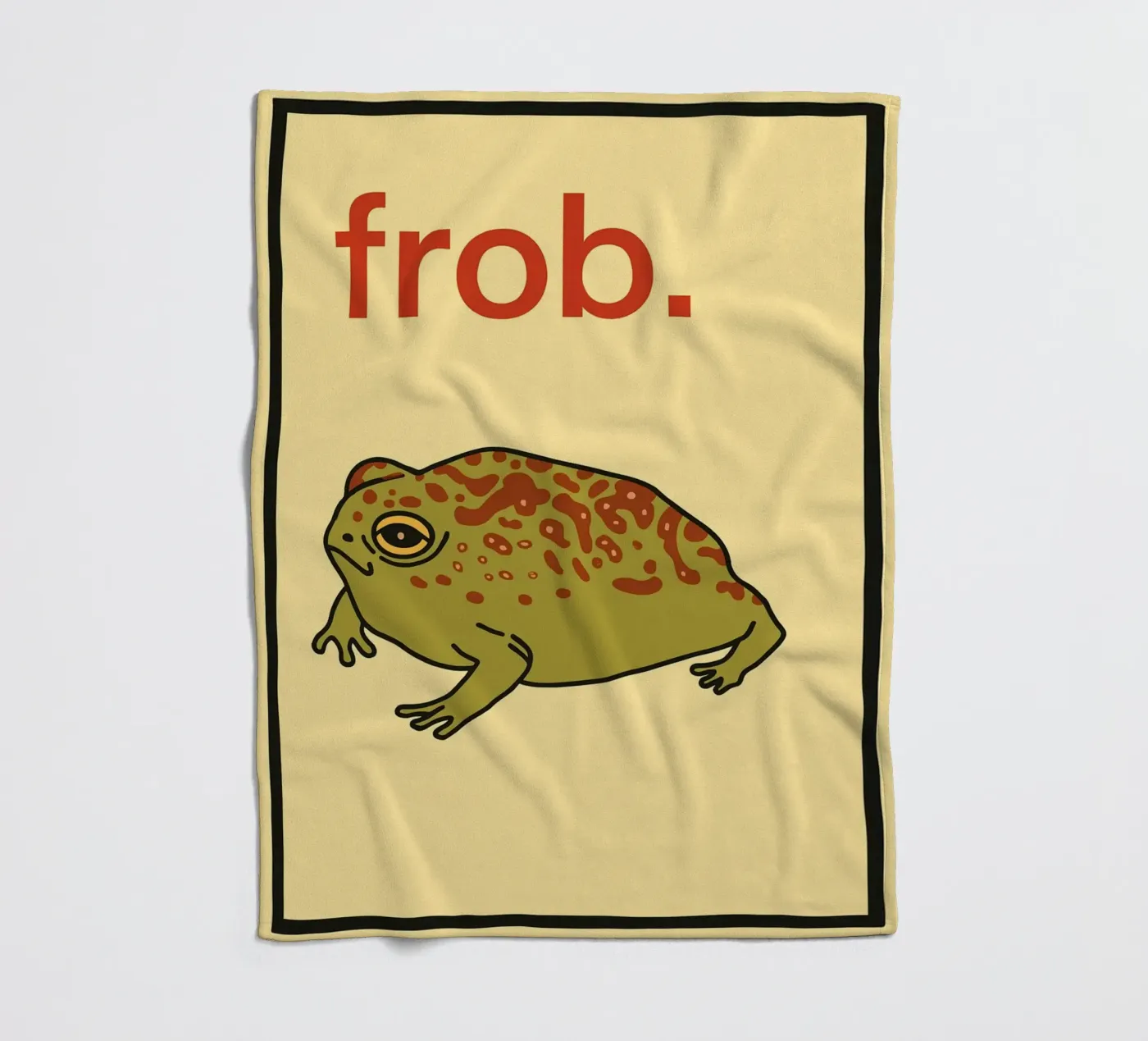 frob fleece blanket by zaidza
