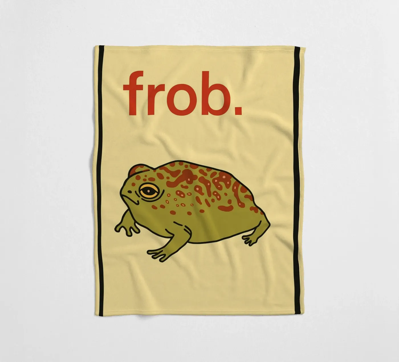 frob fleece blanket by zaidza