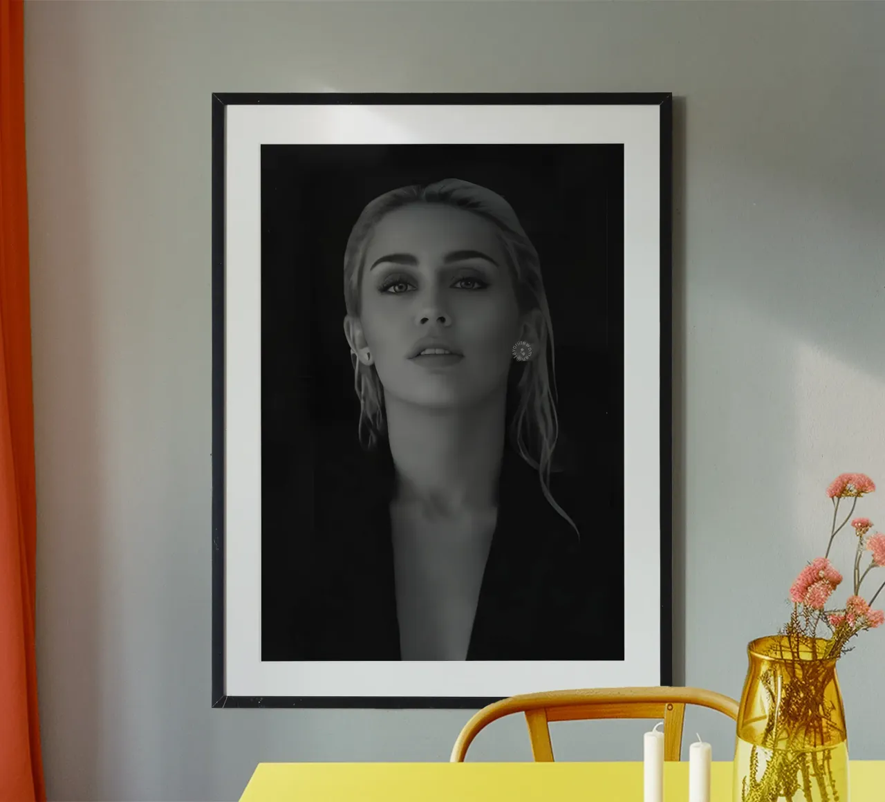 Miley Cyrus poster da Music Vibes
