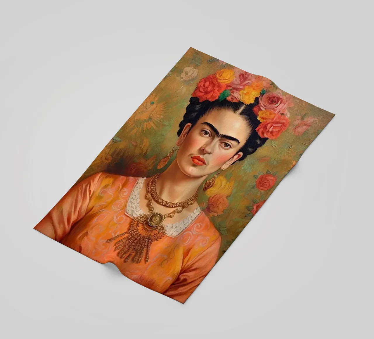 Frida Kahlo "Art of the Fearless" telo mare da Fantasias Florales