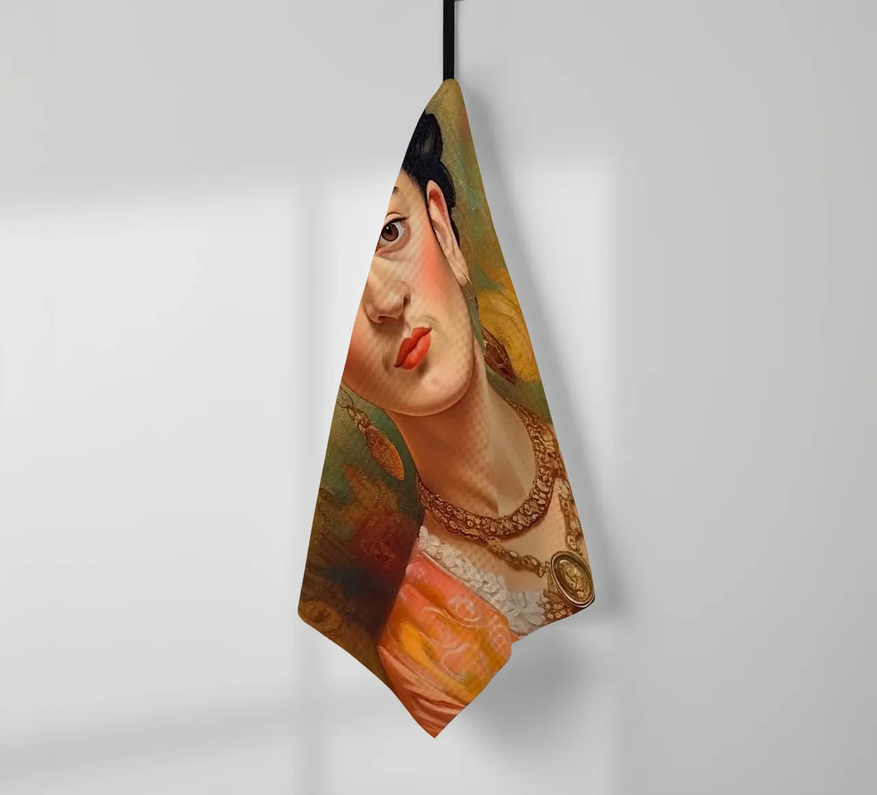 Frida Kahlo "Art of the Fearless" canovaccio da cucina da Fantasias Florales