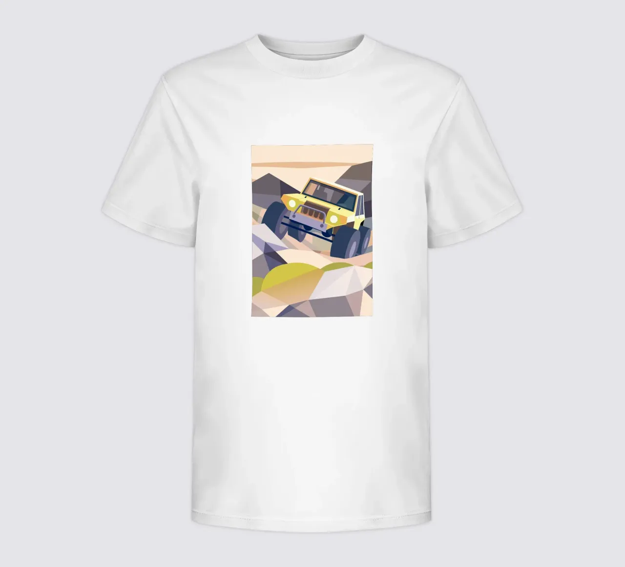 Off-Road auto kinder t-shirt van POLYGON SPECIAL
