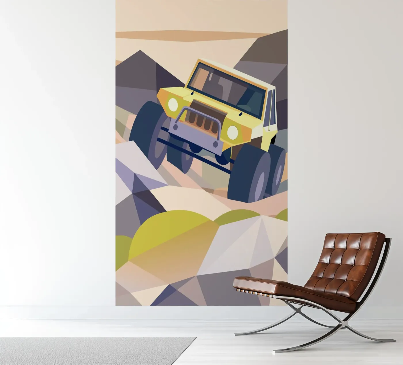 Off-Road auto fotobehang van POLYGON SPECIAL