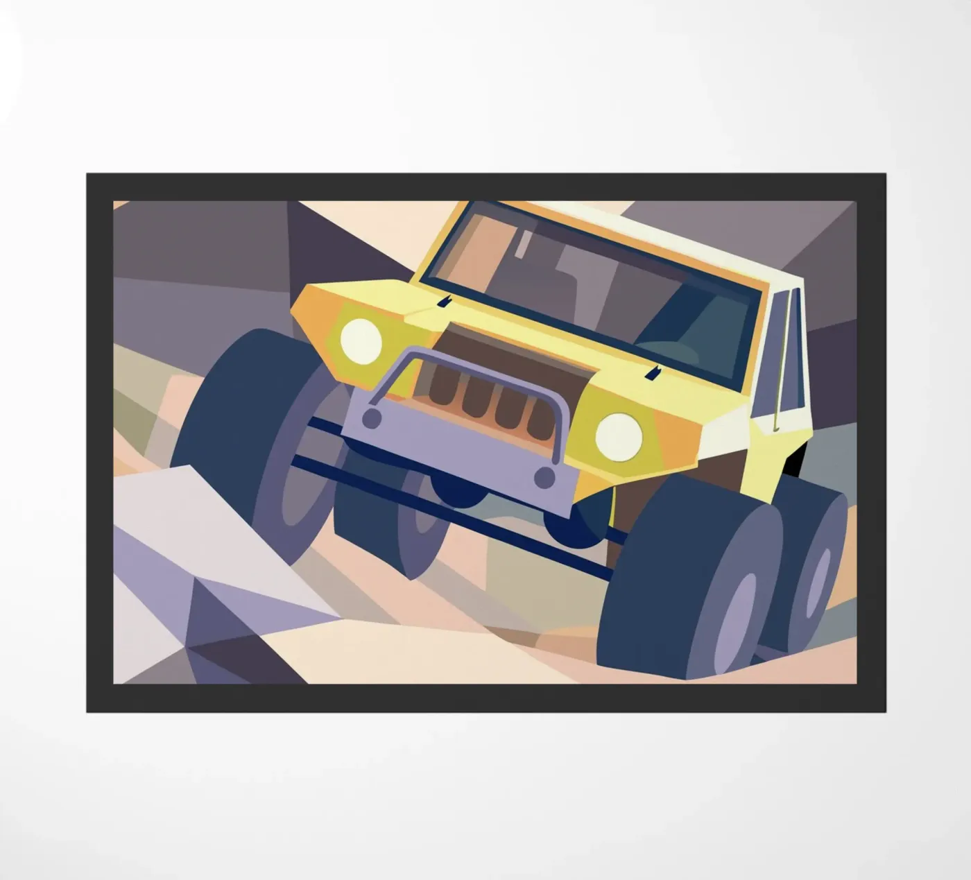 Off-Road Car Fußmatte von POLYGON SPECIAL