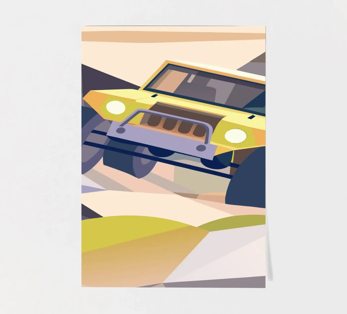 Off-Road auto stickervel van POLYGON SPECIAL