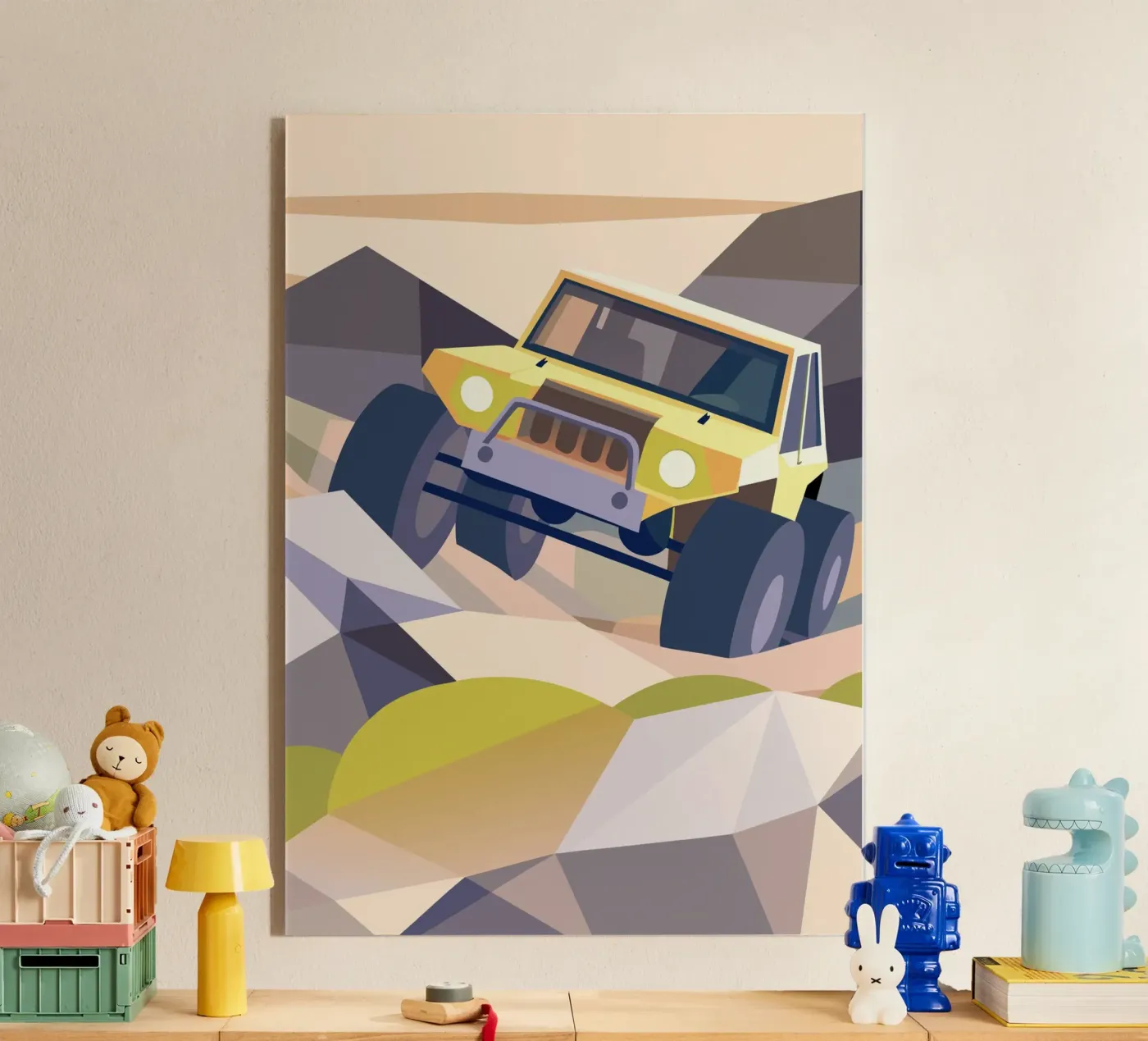 Voiture tout-terrain plexiglas de POLYGON SPECIAL