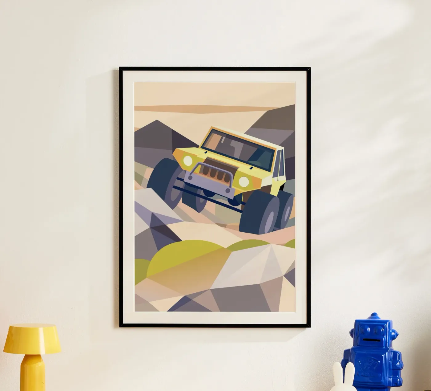 Geländewagen Poster von POLYGON SPECIAL