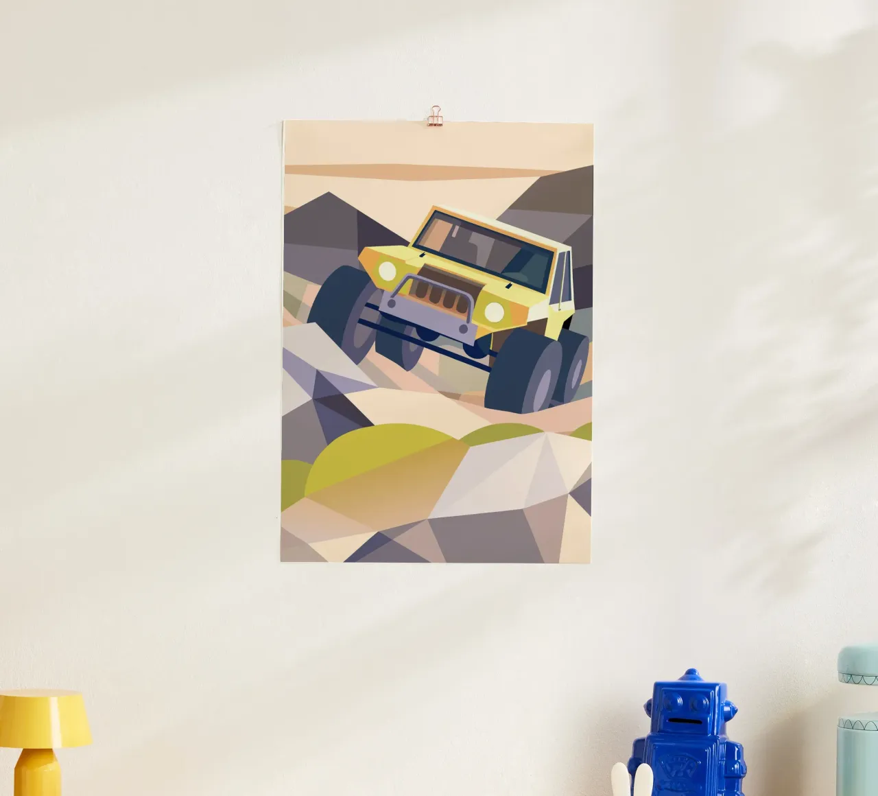 Off-Road auto poster van POLYGON SPECIAL