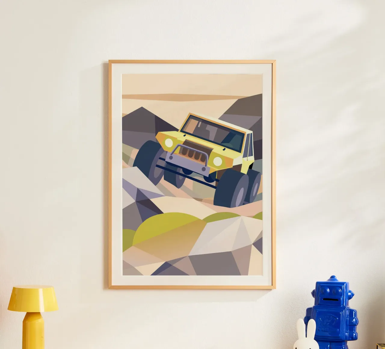 Off-Road auto poster van POLYGON SPECIAL