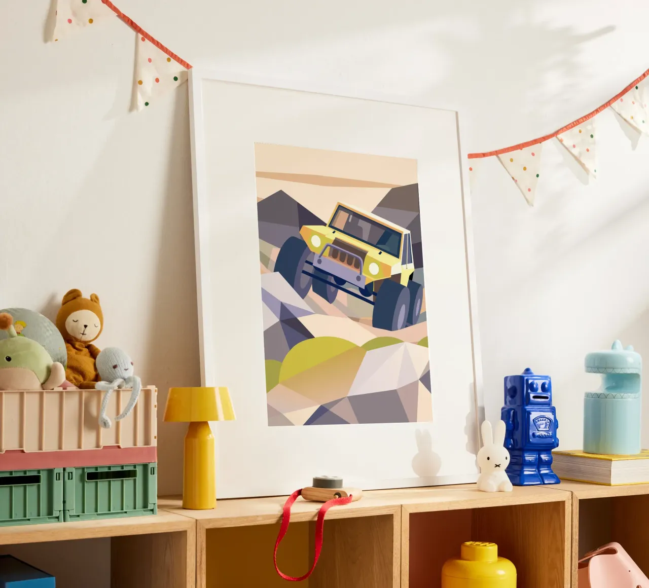 Off-Road auto poster van POLYGON SPECIAL