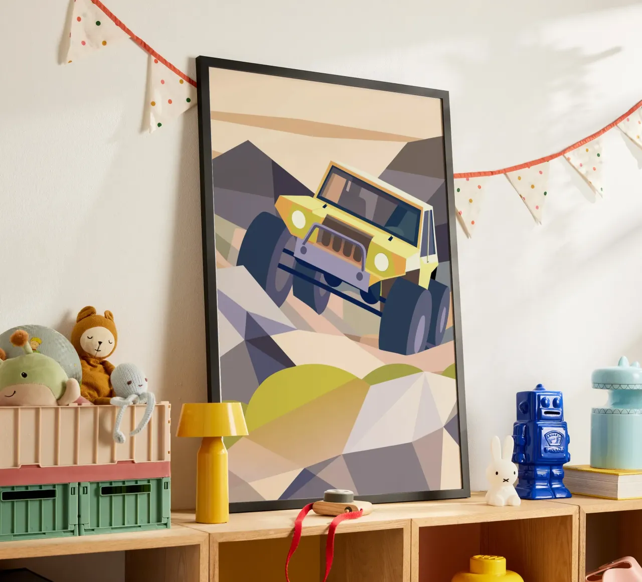 Off-Road auto poster van POLYGON SPECIAL