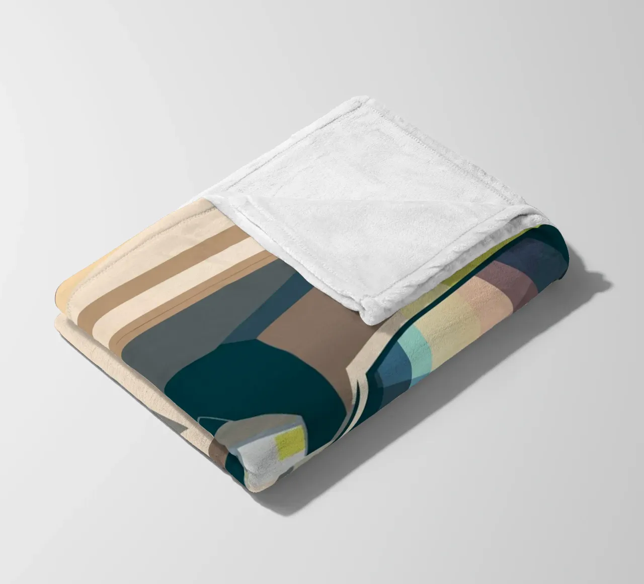 Due auto in un garage con stile geometrico coperta in pile da POLYGON SPECIAL