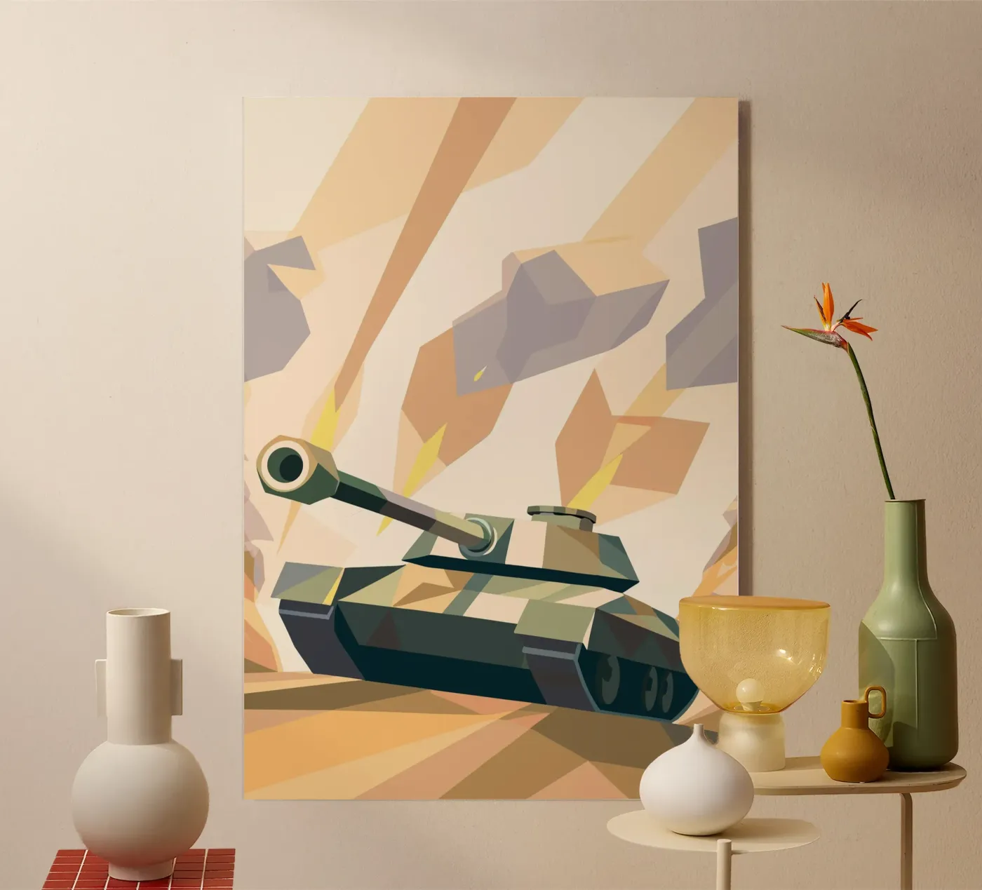 Char de combat moderne plexiglas de POLYGON SPECIAL