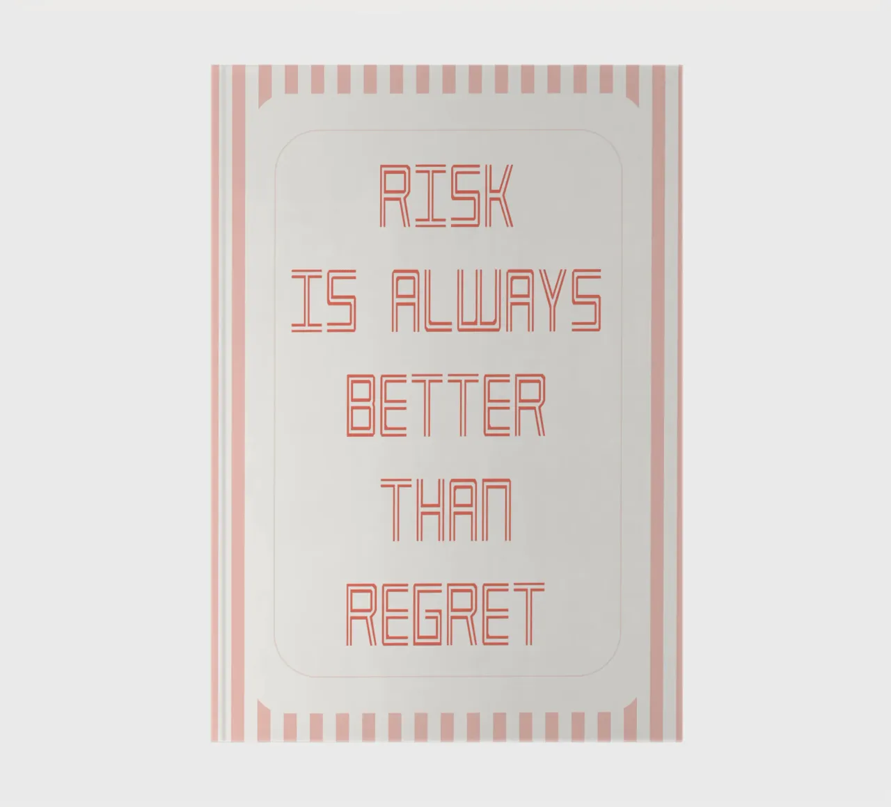 risk is always better than regret notebook by zaidza