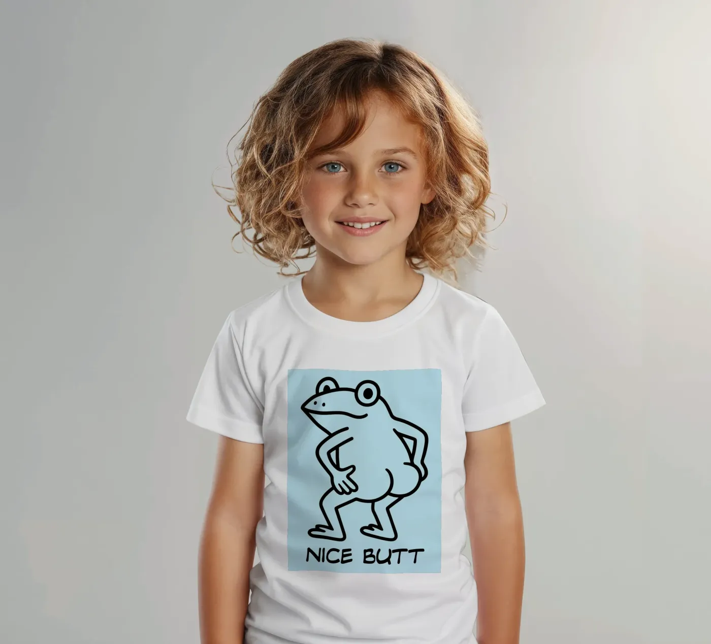 nice butt kinder t-shirt van zaidza