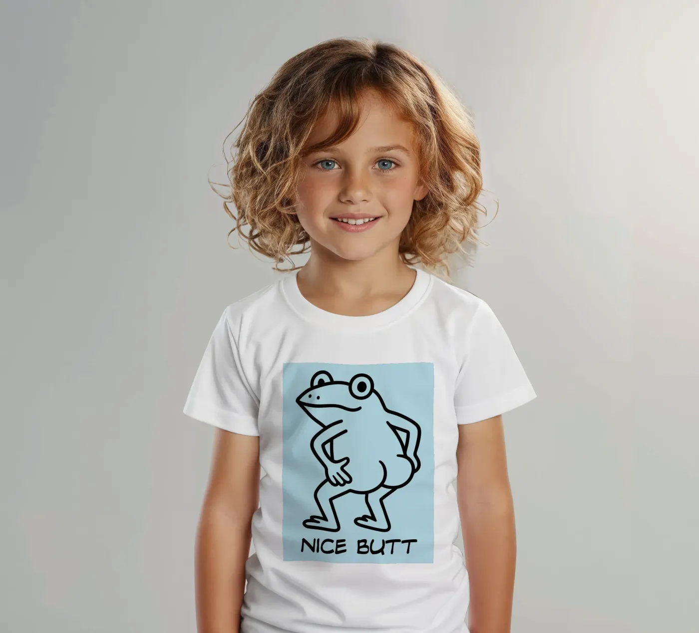 nice butt kinder t-shirt van zaidza