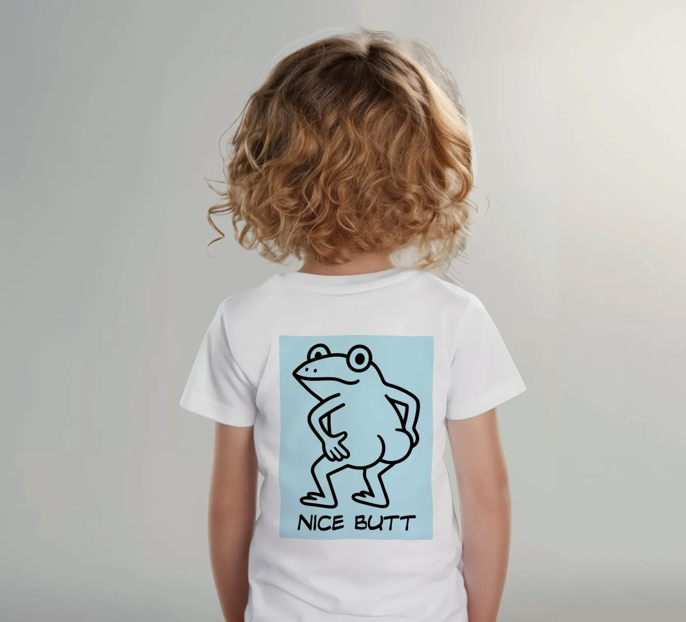 nice butt kinder t-shirt van zaidza