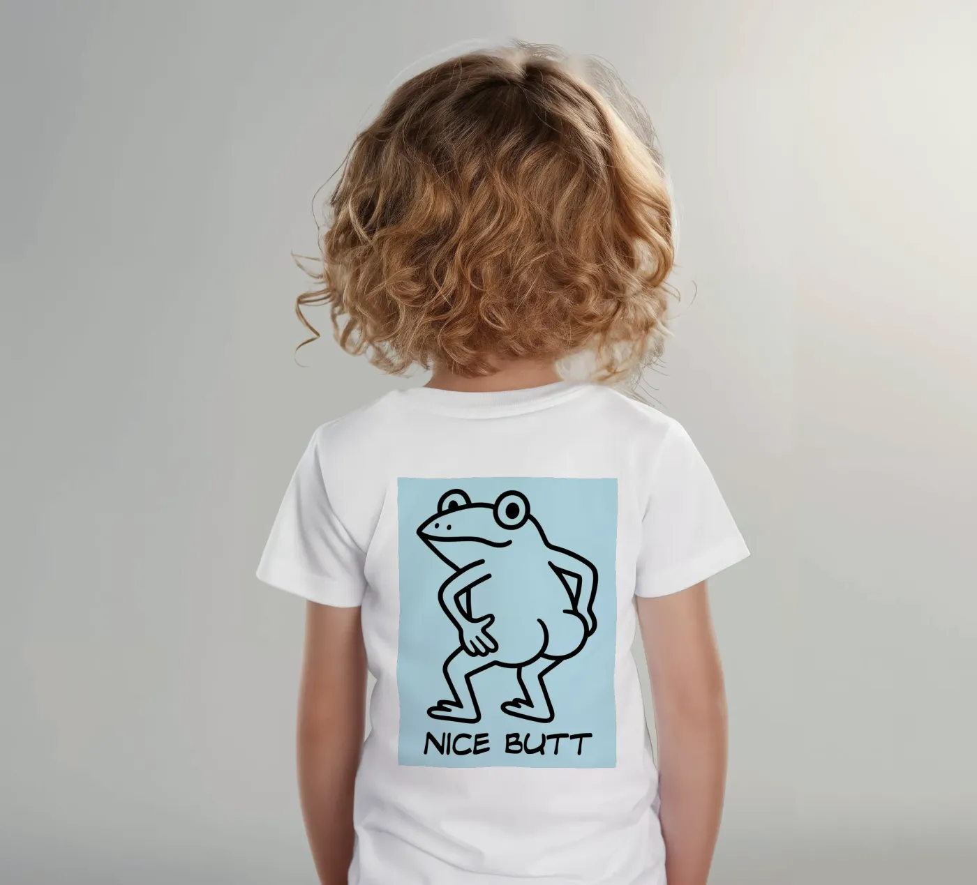 nice butt kinder t-shirt van zaidza