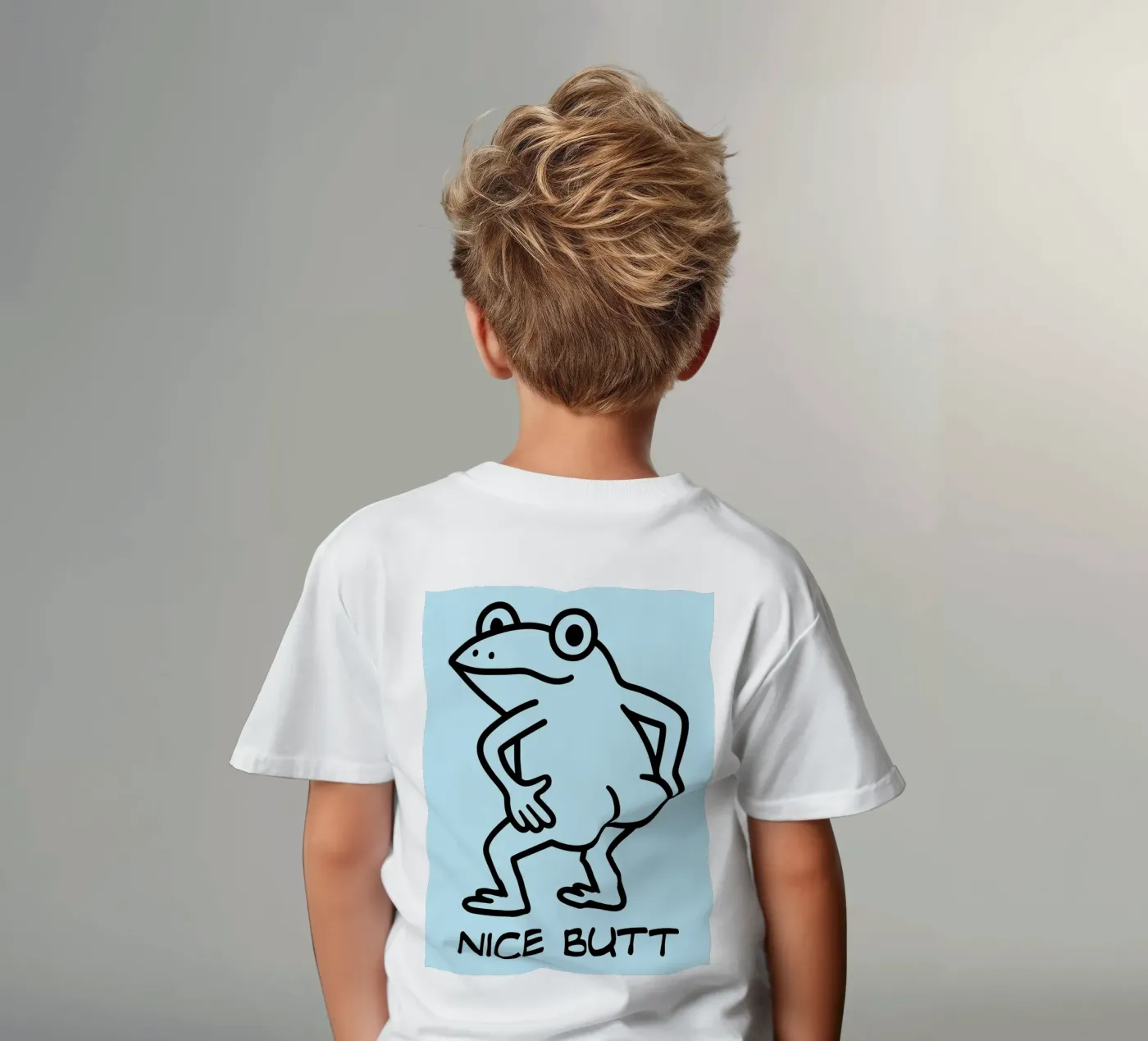nice butt kinder t-shirt van zaidza