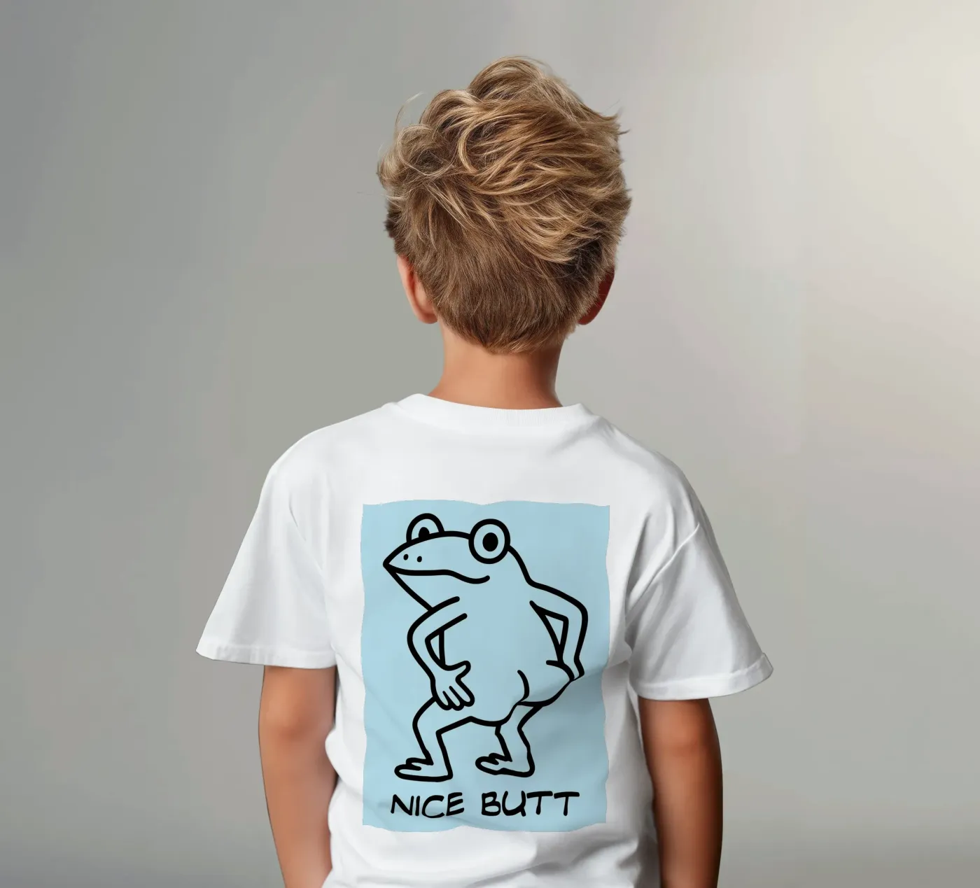 nice butt kinder t-shirt van zaidza
