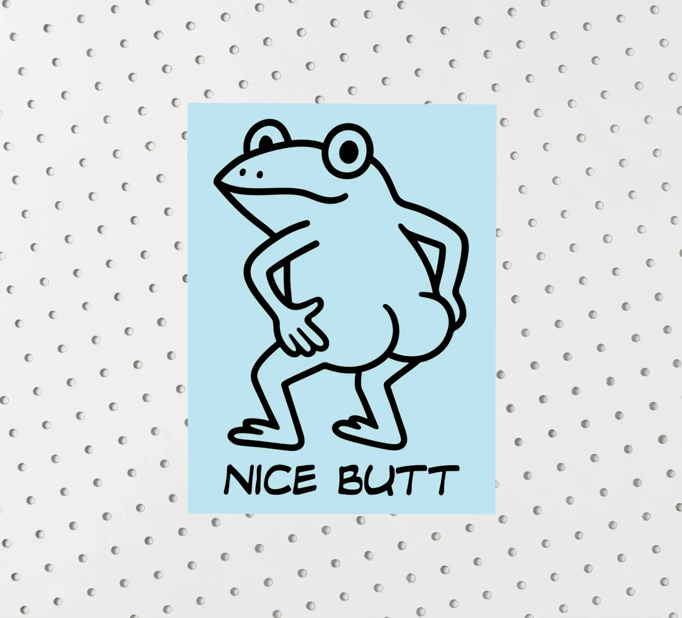 nice butt sticker by zaidza