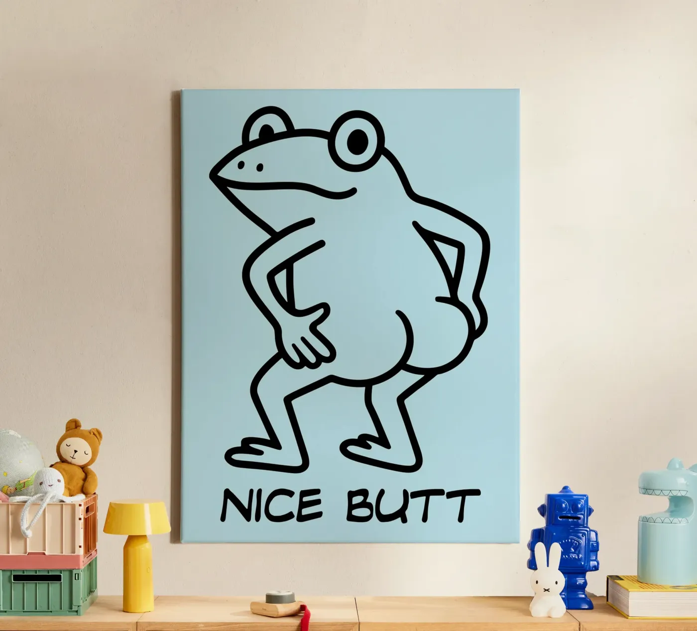 nice butt canvas by zaidza