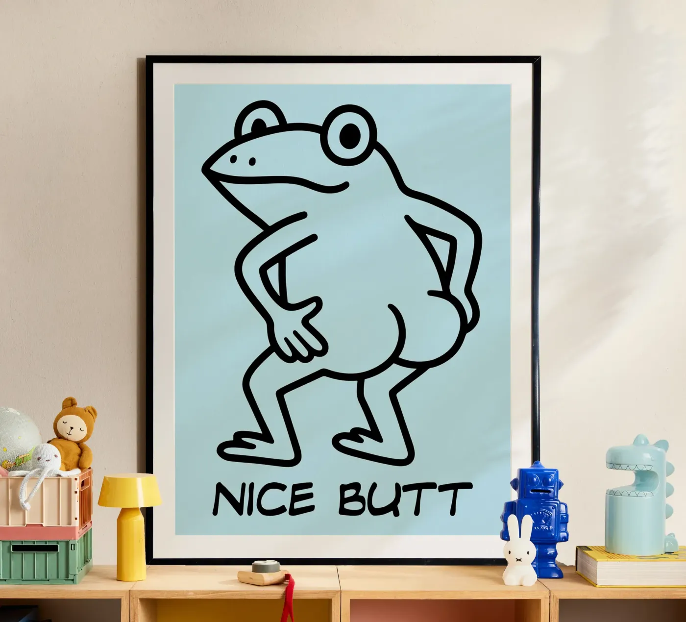 nice butt poster van zaidza