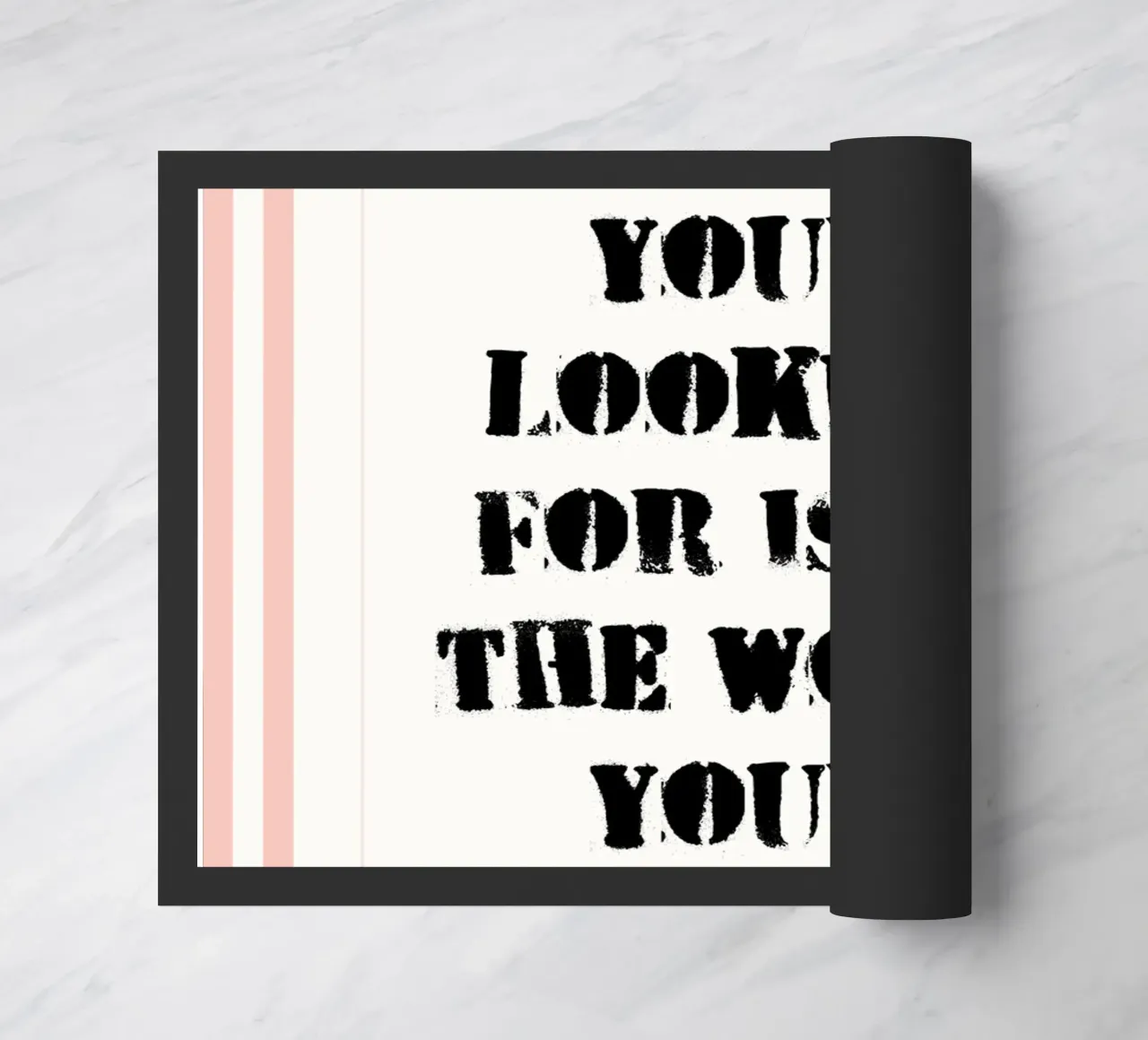 the magic your looking for is in the work your avoiding doormat by zaidza